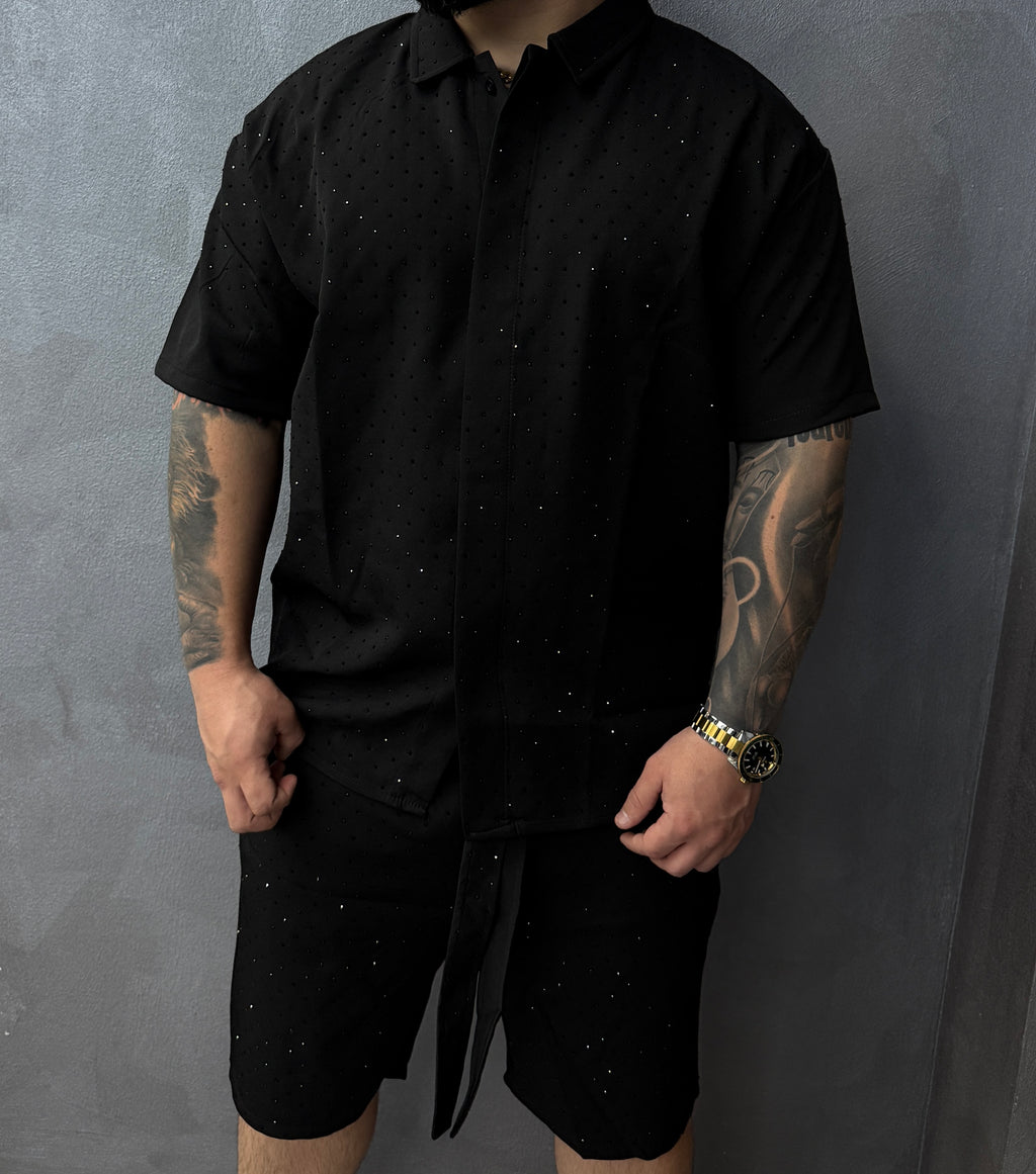 Compleu Scurt Pure Black