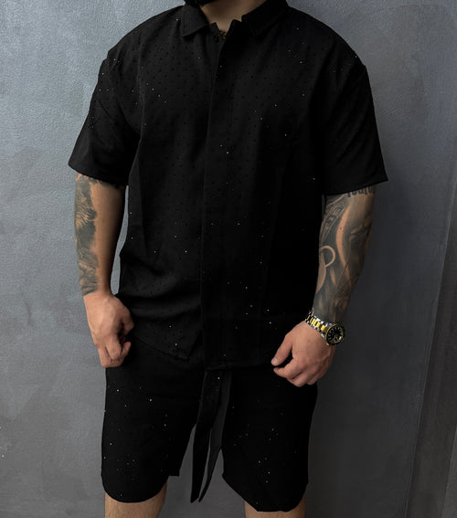 Compleu Scurt Pure Black