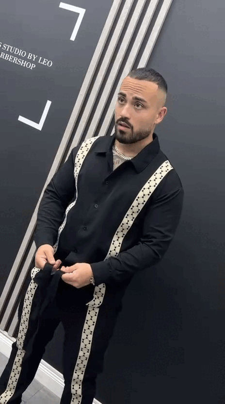 ⚫Compleu Royal Stripe⚫